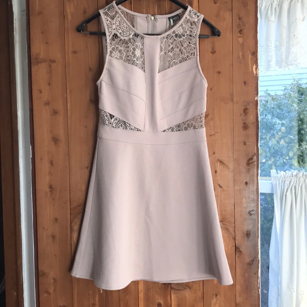 Urban Outfitters Lace cutout fit and flare dress